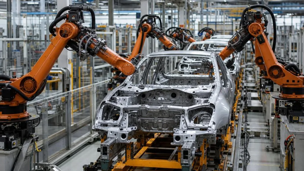 Imagem setorial ilustrativa, não representa instalações do cliente: Automotivo